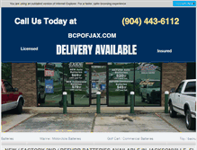 Tablet Screenshot of bcpofjax.com